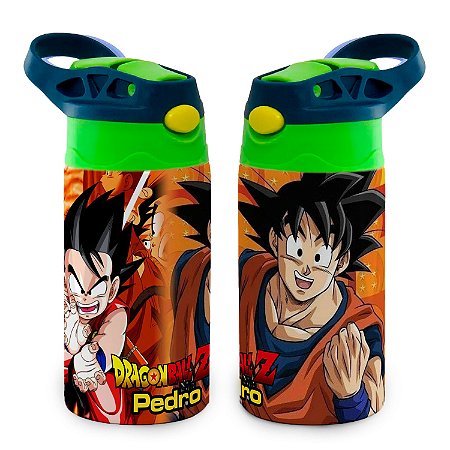 Garrafa Goku Dragon Ball Z Infantil Térmica