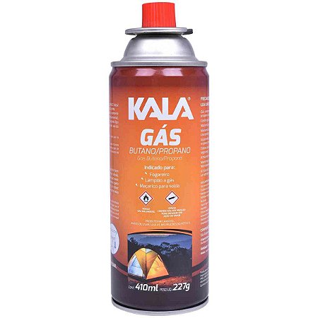 CARTUCHO GAS 227G - KALA ,ONU 2037,GAS EM PEQUENOS RECIPIENTES  CARTUCHOS DE GAS ; nao-recarregaveis