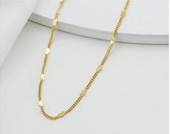Choker Mini Corações