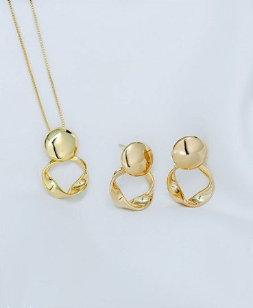 Conjunto Base Redonda com Torcido