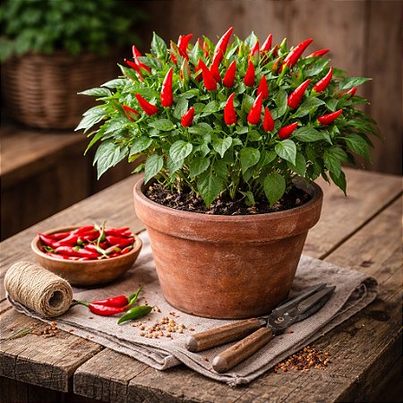 Pimenta Malagueta: 60 Sementes