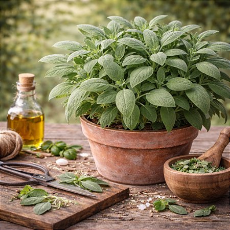 Sálvia Tempero: 20 Sementes