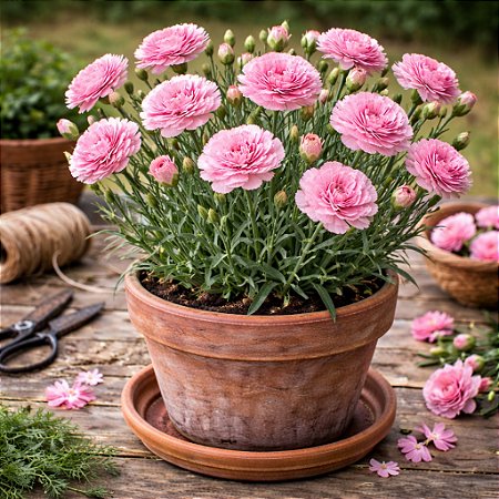 Cravo Rosa - Dianthus caryophyllus - 15 Sementes