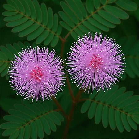 Dormideira - Mimosa pudica: 15 Sementes