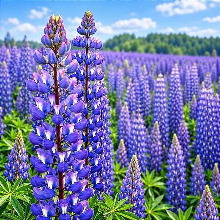 Lupino Azul: 10 Sementes