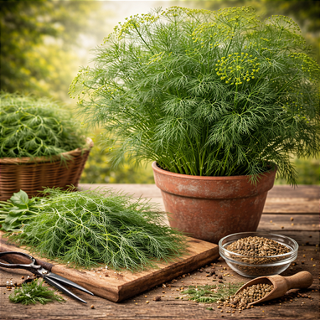 Endro ORGÂNICO: 20 Sementes