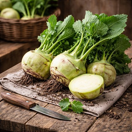 Couve Rabano: 50 Sementes