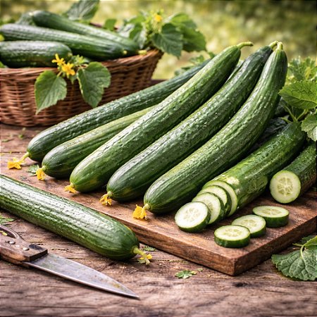 Pepino Japonês: 10 Sementes