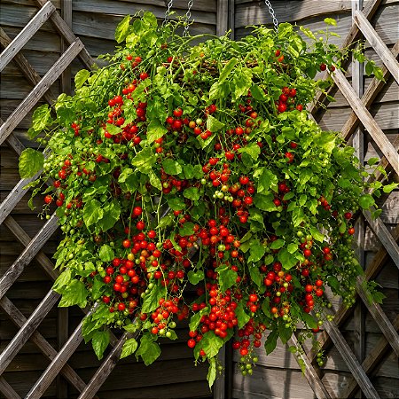 Tomate Cereja Samambaia - Lycopersicon lycopersicum - 20 Sementes