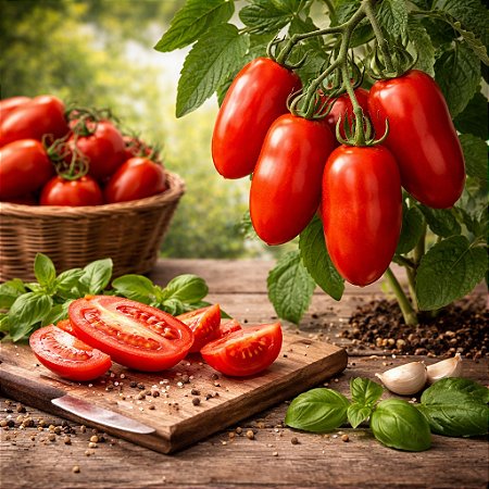 Tomate Italiano San Marzano: 20 Sementes