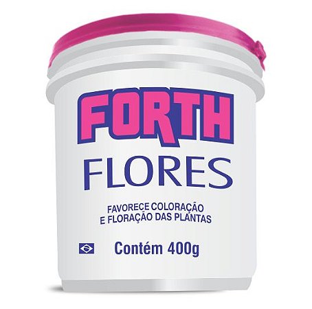 Fertilizante Forth Flores Balde 400g