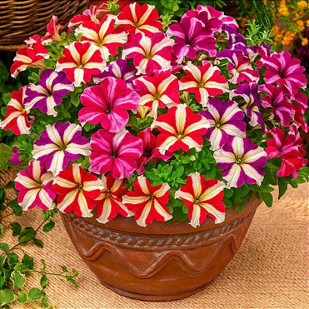 Petúnia Tritunia Mix - 50 Sementes