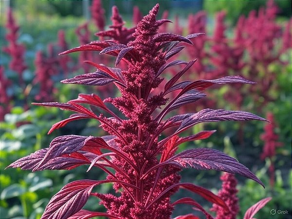 Amaranto Asteca - Amaranthus cruentus - 500 Sementes