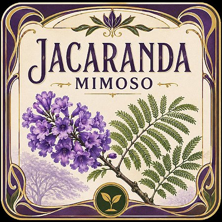 Jacarandá Azul Mimoso - Jacaranda mimosifolia Bignoniaceae: 5 Sementes