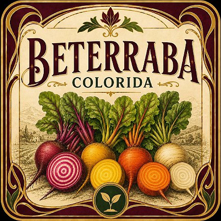 Beterraba Arco-íris: 20 Sementes