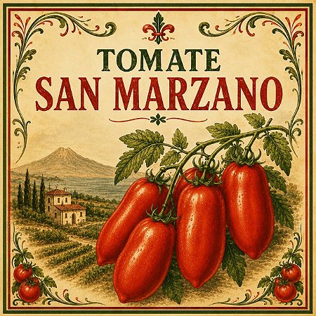 Tomate Italiano San Marzano: 20 Sementes