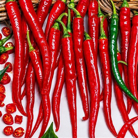 Pimenta Cayenne: 40 Sementes