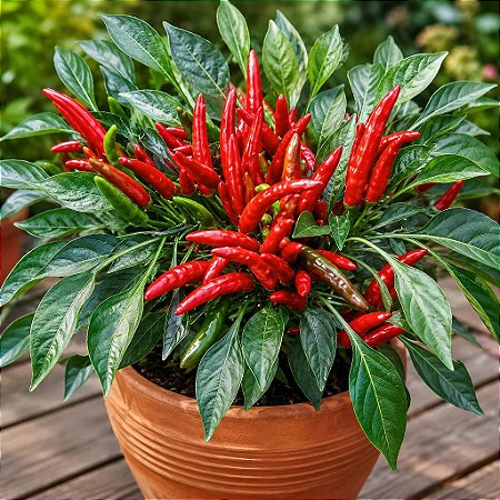 Pimenta Etna Ornamental: 15 Sementes