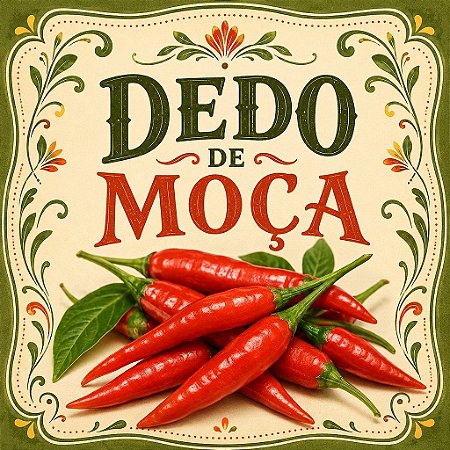 Pimenta Dedo de Moça: 40 Sementes