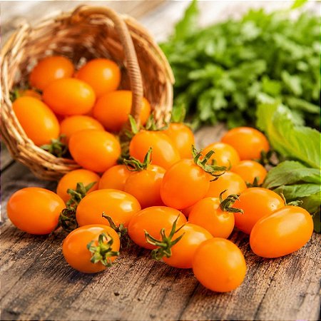 Tomate Mini Laranja: 20 Sementes