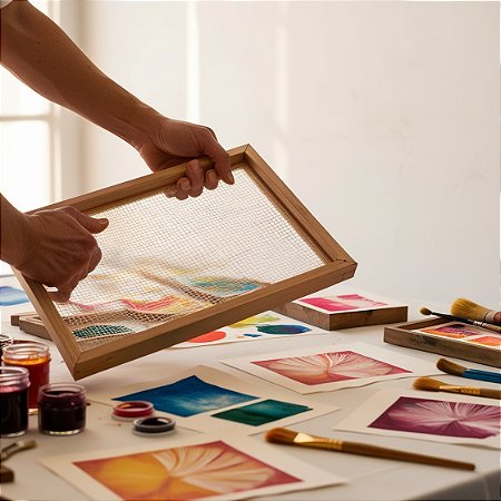 Estampa em Silk Screem A3 Frente