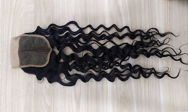 Top closure finalização do topo da cabeça para entrelace