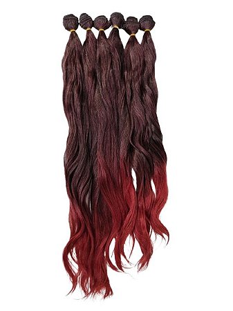 Extensão Cabelo liso para confecção de perucas e entrelaçamentos 1B/Bug Ana