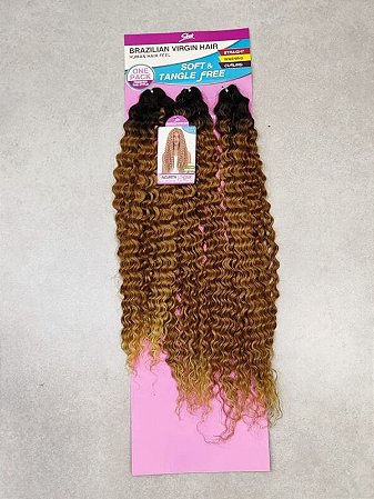 Cabelo Bio Fibra Toque E Sensação De Cabelo Humano Azurita TT4T30B24