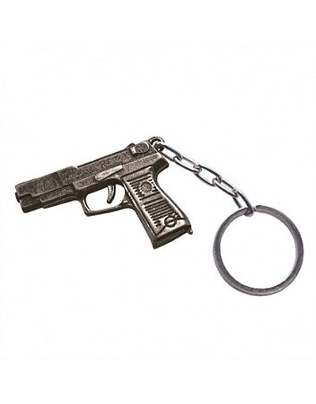 Chaveiro Pistola - Cromado