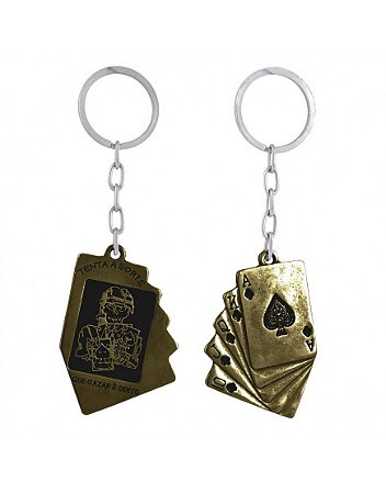 Chaveiro tenta a Sorte - Dourado