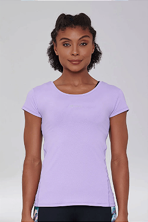 Camiseta Keep Cool Uv50+ Lilás - Authen
