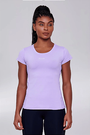 Camiseta Keep Cool Básica Lilás - Authen
