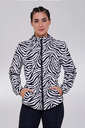 Jaqueta Corta Vento Layers Twister Zebra - Authen