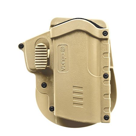 Coldre Eagle em Polímero Bélica Destro - Coyote