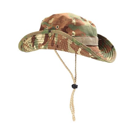 Chapéu Boonie Hat Camuflada Multicam Estonado - Atack