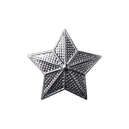 Estrela Aspirante Cromada - Platina E Ombro