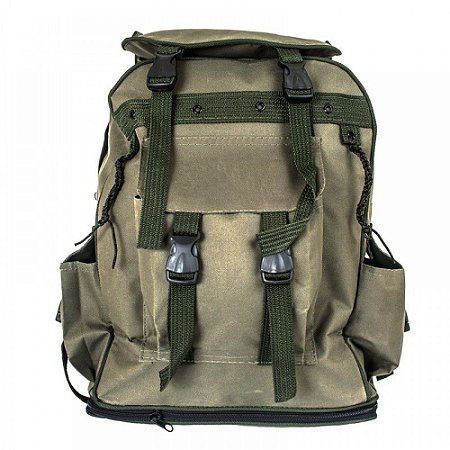 Mochila Canadense Verde Oliva Lisa