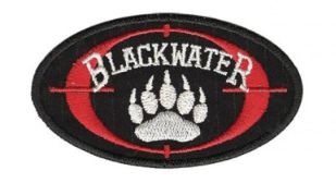 Patch Bordado Com Fecho De Contato Blackwater