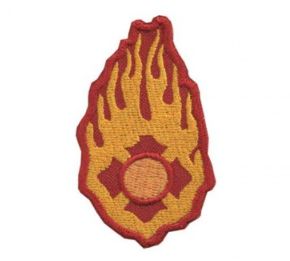 Patch Bordado Com Fecho De Contato Bombeiros Ii