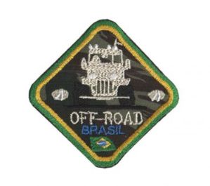 Patch Bordado Com Fecho De Contato Off Road