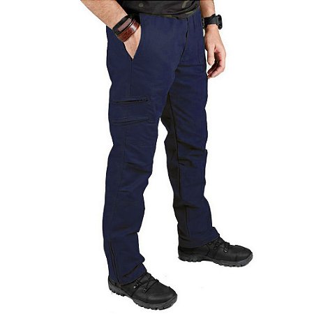 Calça Masculina Multiforce Azul Bélica