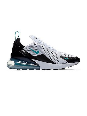 air max 270 branco com azul