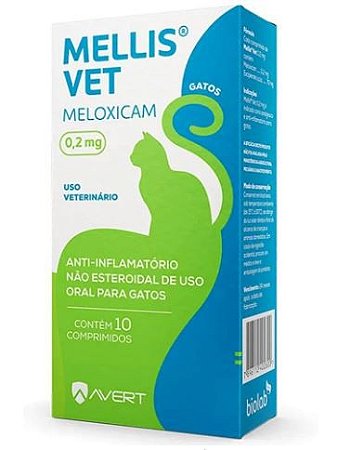 Mellis Vet 0,2mg 10 Comp