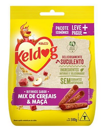 Keldog Bifinho - Mix Cereais e Maçã 500gr