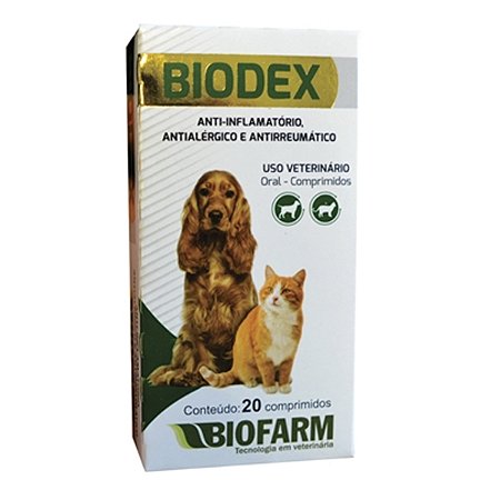 Biodex Biofarm 20 Comprimidos