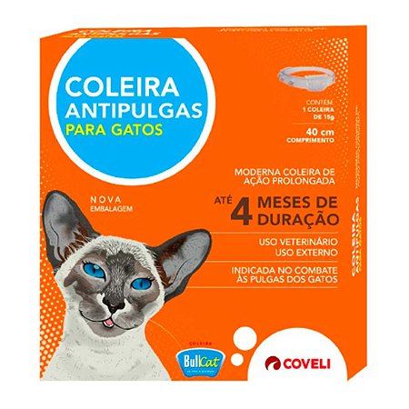 Bull Cat Coleira Anti-Pulgas