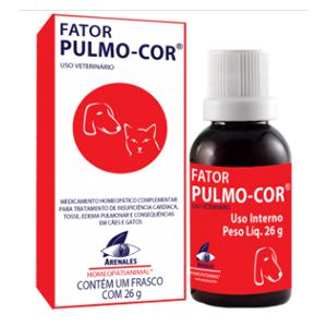 Fator Pulmo-Cor Arenales Homeopatianimal 26G
