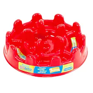 Pet Games Comedouro Lento Pet Fit Vermelho 27cm