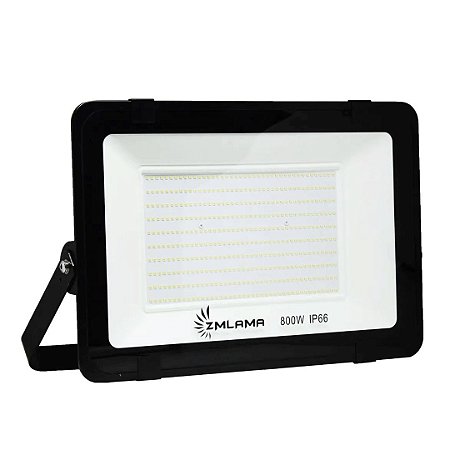 Refletor LED 800w Holofote Smd Eco Bivolt - Branco Frio