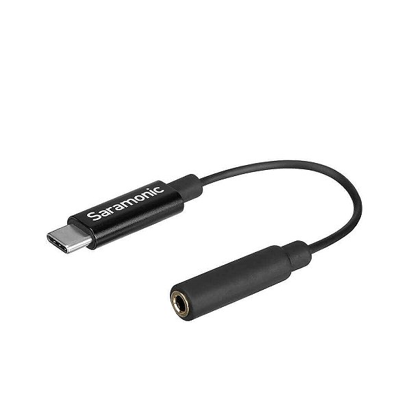 ADAP-USBC-JACK-01 Adaptador USB-C Macho P/ Jack 3.5mm Fêmea